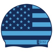 BBOSI Gorro de natacion silicona USA Flag